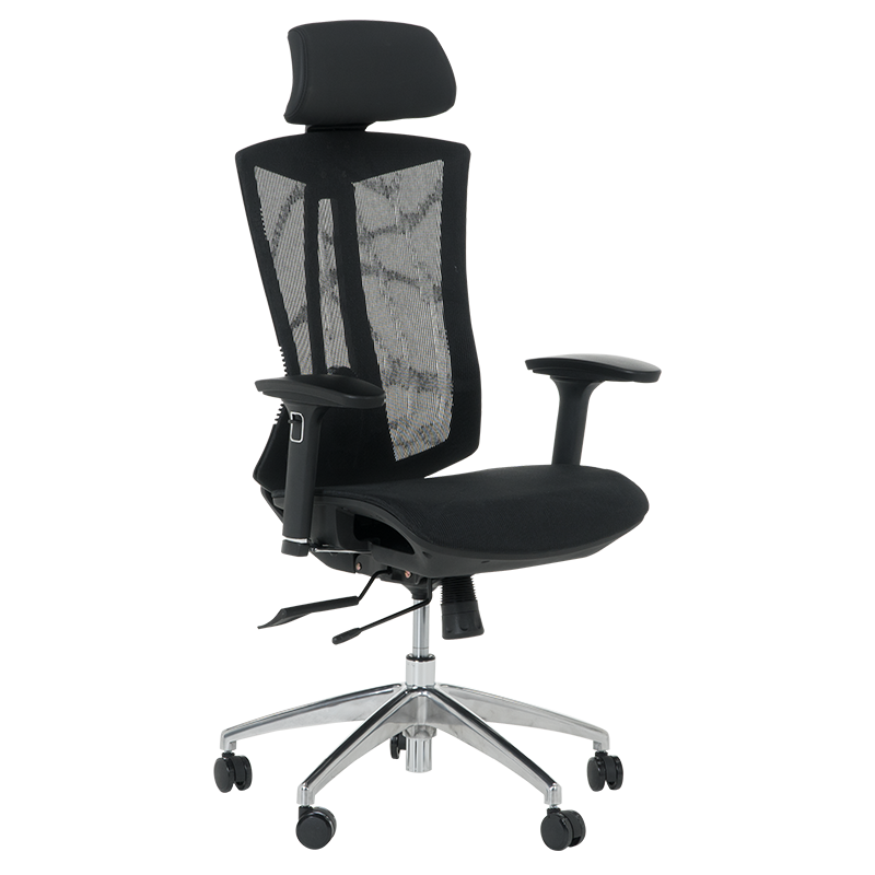 prezidentski-ofis-stol-carmen-7577-cheren Ергономичен стол Carmen 7577 - черен