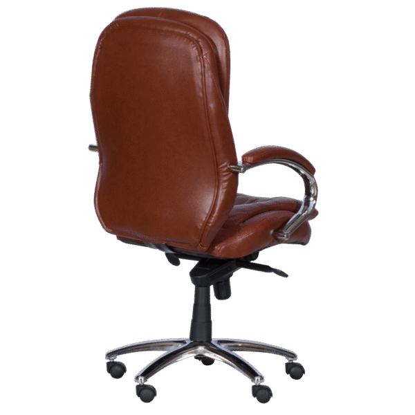 Президентски офис стол Carmen 8113-1 - искрящо кафяв