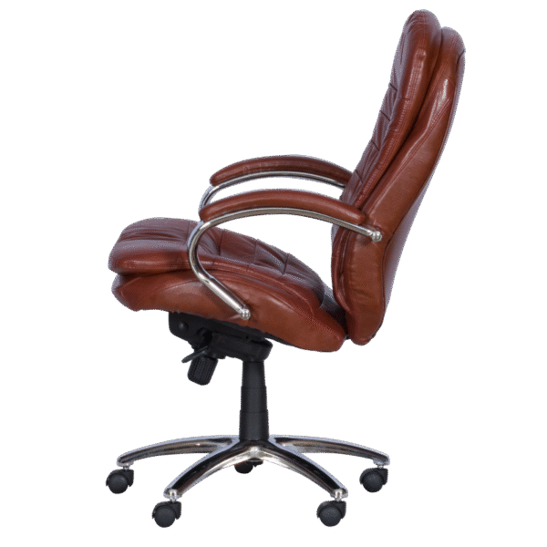 Президентски офис стол Carmen 8113-1 - искрящо кафяв