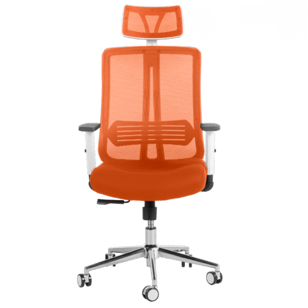 Президентски офис стол LORENA LUX - оранжев