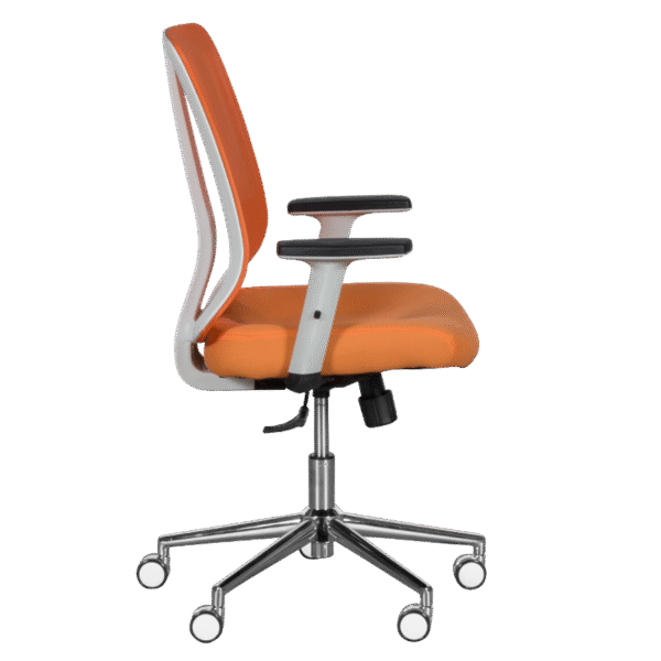 Президентски офис стол LORENA - оранжев