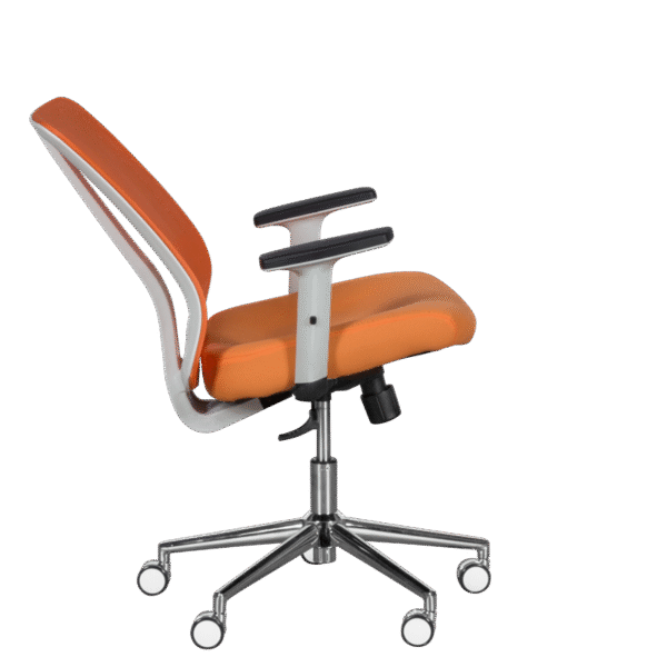 Президентски офис стол LORENA - оранжев