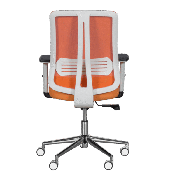 Президентски офис стол LORENA - оранжев