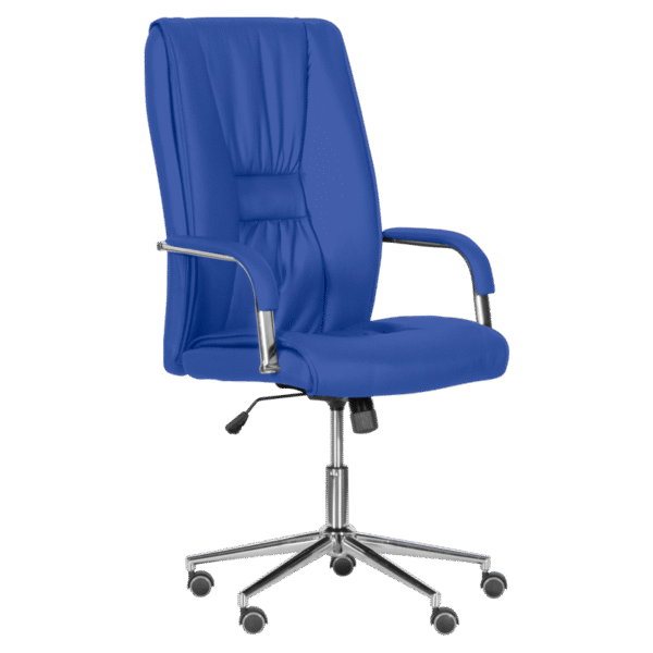 Президентски офис стол Carmen 6500-1 - син