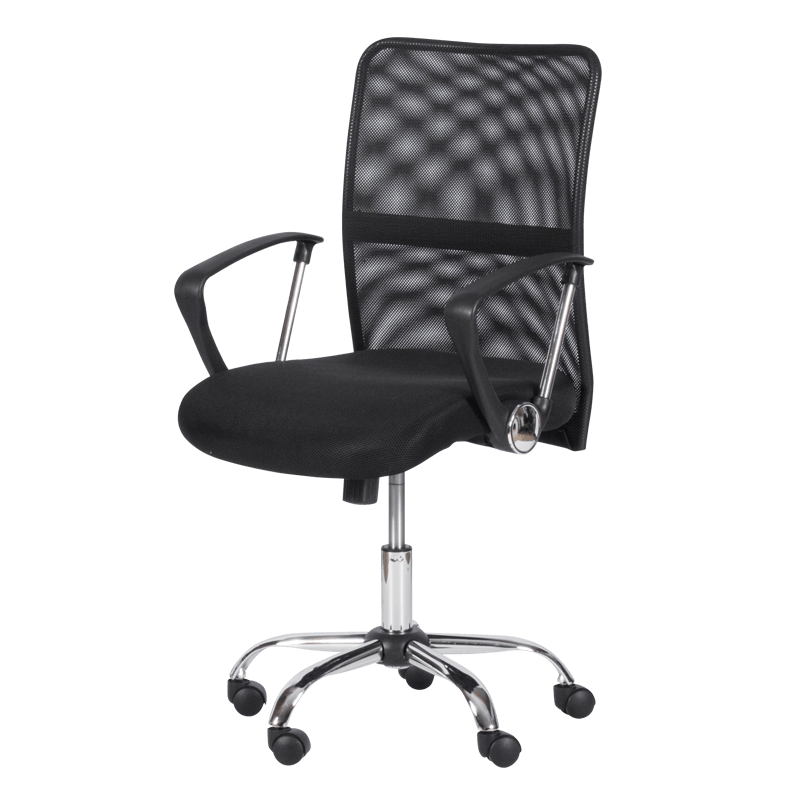 raboten-ofis-stol-carmen-6591-1-cheren Работен офис стол Carmen 6591-1 - черен