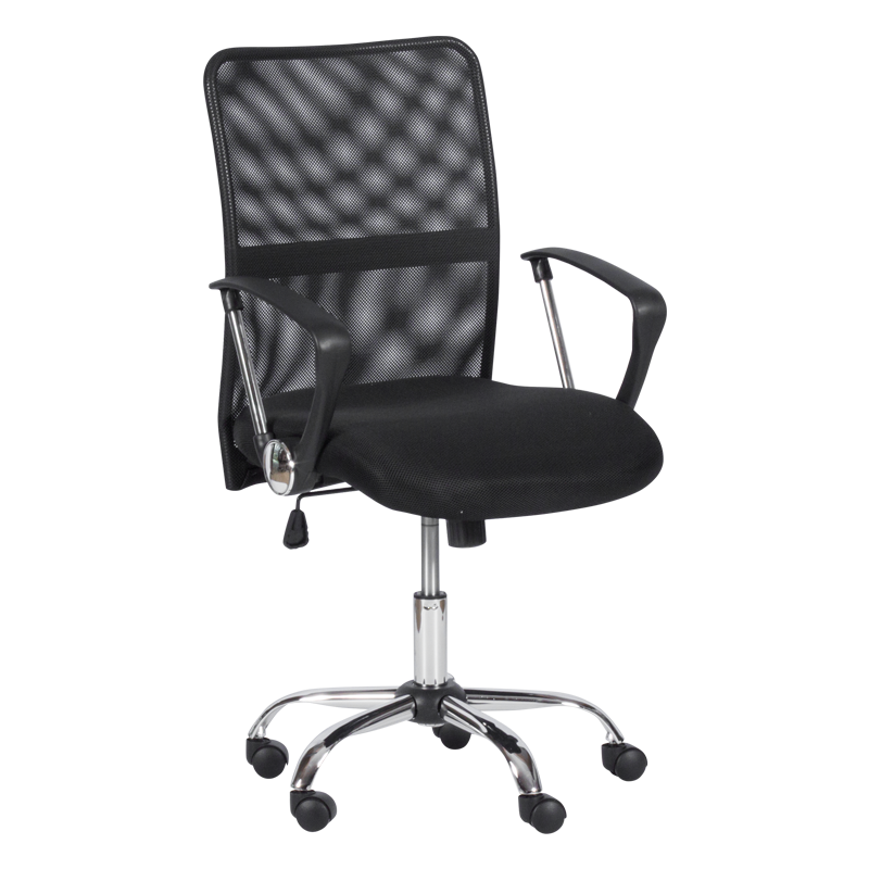 raboten-ofis-stol-carmen-6591-1-cheren Работен офис стол Carmen 6591-1 - черен