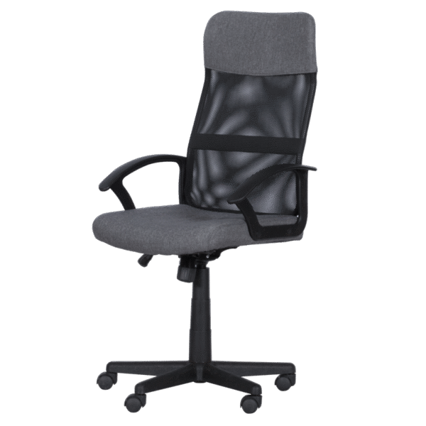 Работен офис стол Carmen 6592 - сив-черен