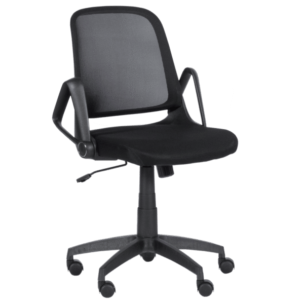 Работен стол Carmen 7033 - черен цвят