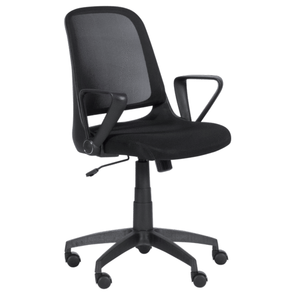 Работен стол Carmen 7033 - черен цвят