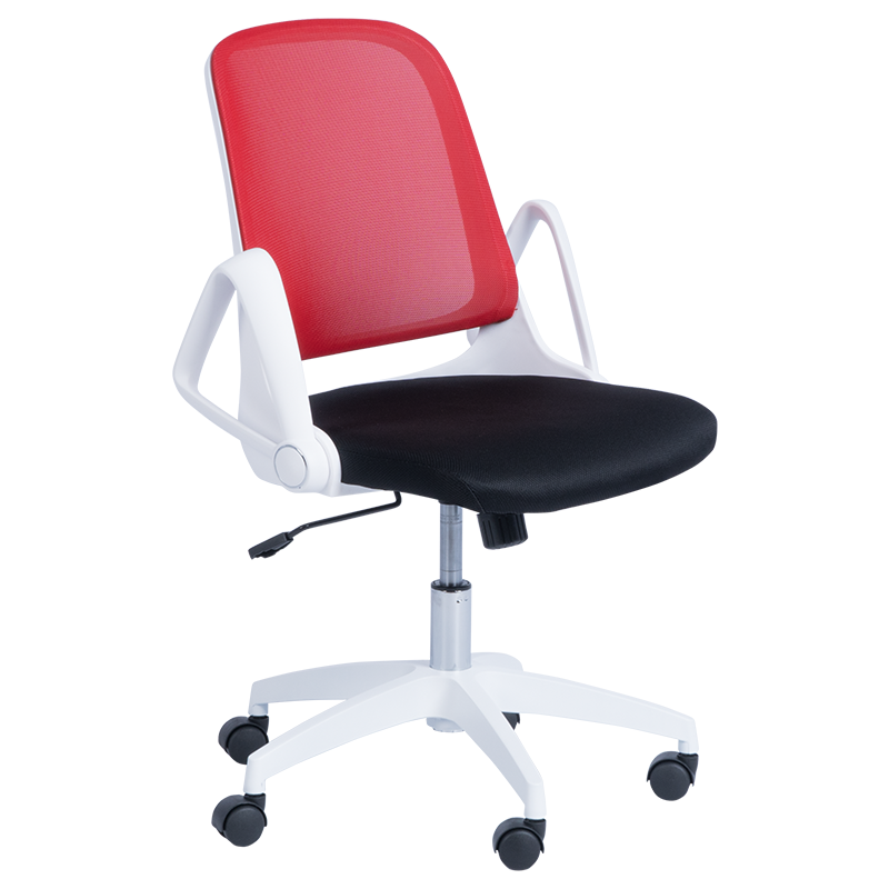 raboten-ofis-stol-carmen-7033-cherveno-cheren Работен стол Carmen 7033 - червено - черен