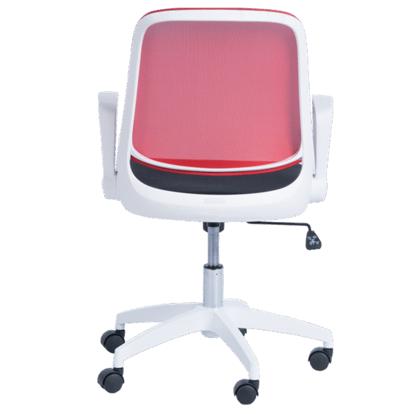 Работен стол Carmen 7033 - червено - черен