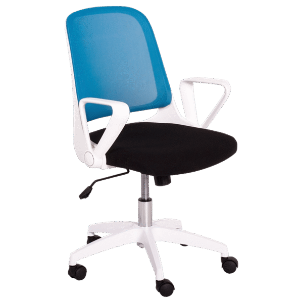 Работен стол Carmen 7033 - синьо - черен