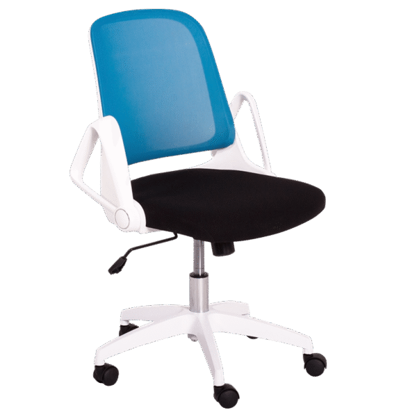 Работен стол Carmen 7033 - синьо - черен