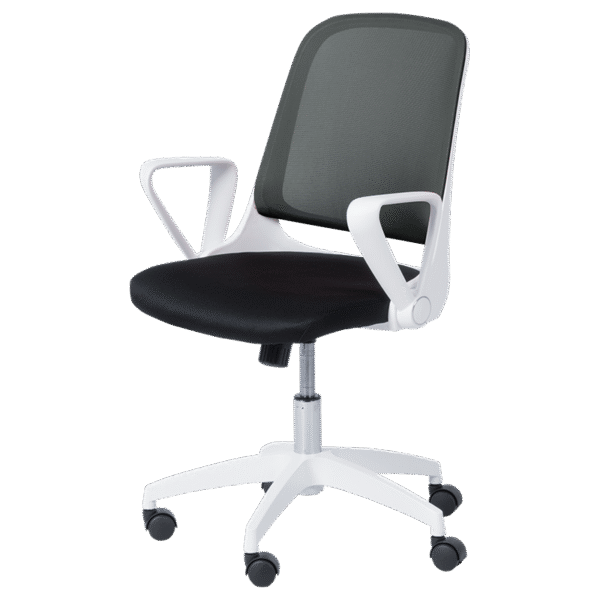 Работен стол Carmen 7033 - сиво - черен