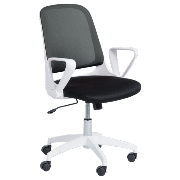 Работен стол Carmen 7033 - сиво - черен