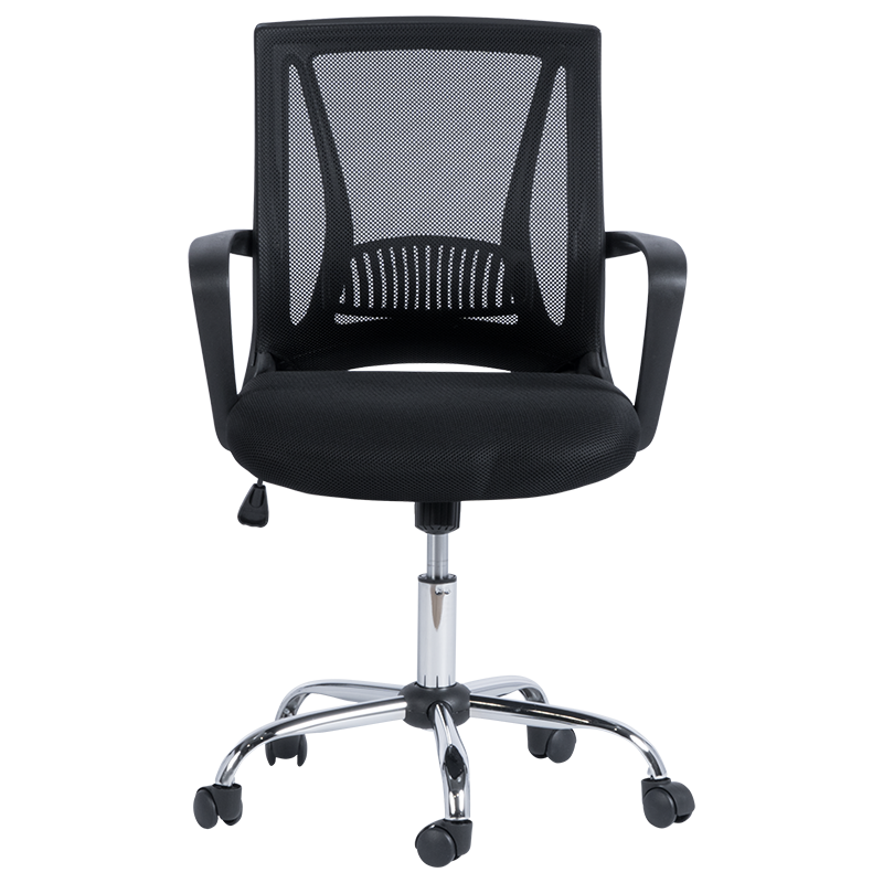 raboten-ofis-stol-carmen-7040-cheren Работен офис стол Carmen 7040 - черен