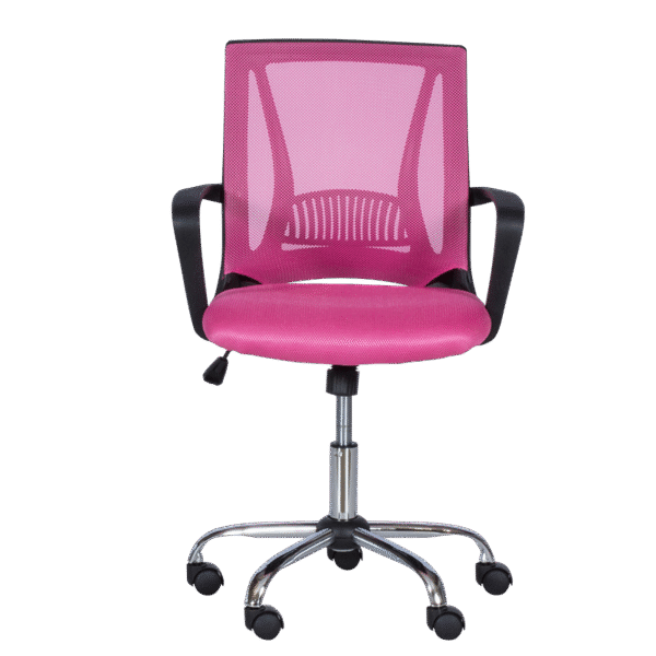 Работен офис стол Carmen 7040 - розов