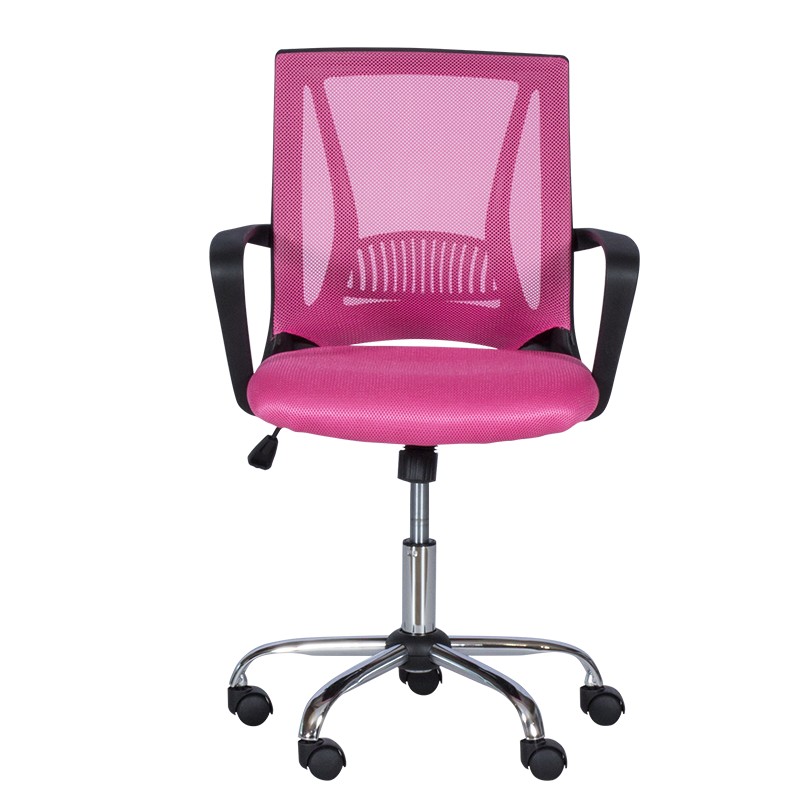 raboten-ofis-stol-carmen-7040-rozov Работен офис стол Carmen 7040 - розов