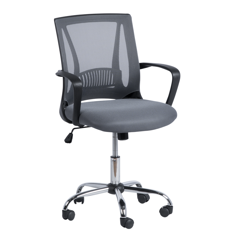 raboten-ofis-stol-carmen-7040-siv Работен офис стол Carmen 7040 - сив