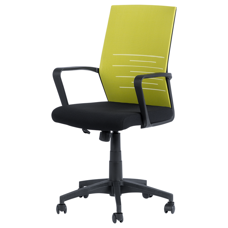 raboten-ofis-stol-carmen-7041-cheren-zelen Работен офис стол Carmen 7041 - черен - зелен