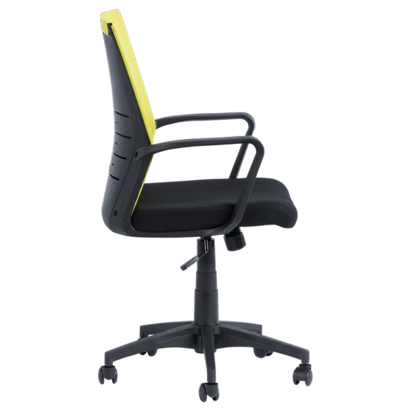 Работен офис стол Carmen 7041 - черен - зелен