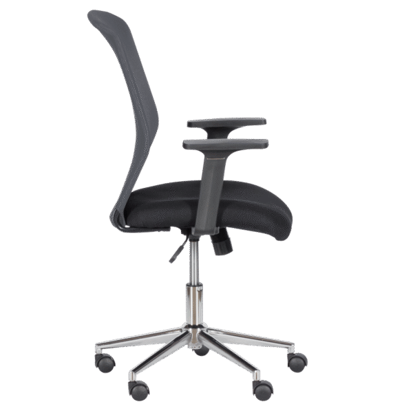 Работен офис стол Carmen 7047-1 - сив-черен