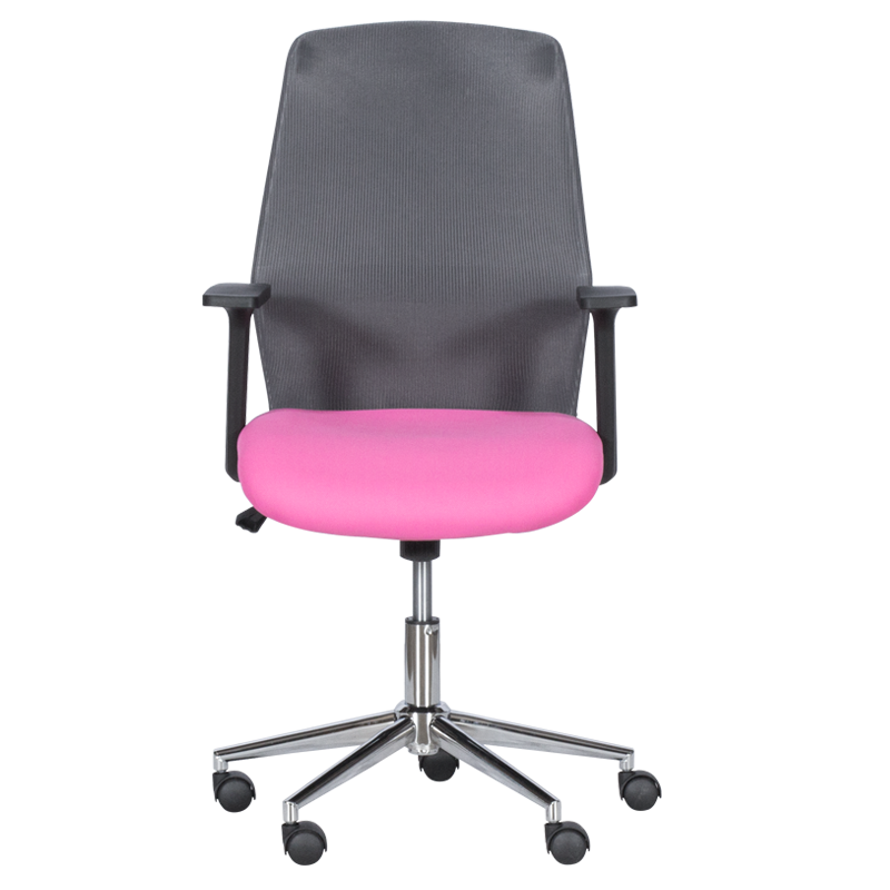 raboten-ofis-stol-carmen-7047-1-siv-rozov Работен офис стол Carmen 7047-1 - сив-розов