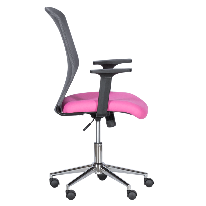 raboten-ofis-stol-carmen-7047-1-siv-rozov Работен офис стол Carmen 7047-1 - сив-розов