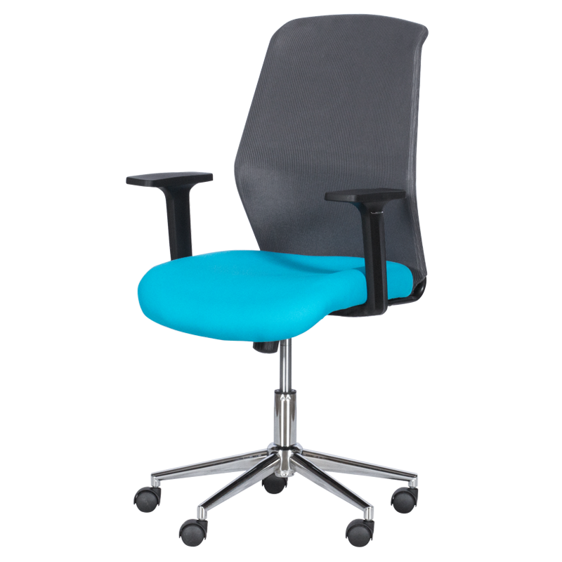 raboten-ofis-stol-carmen-7047-1-siv-sin Работен офис стол Carmen 7047-1 - сив-син