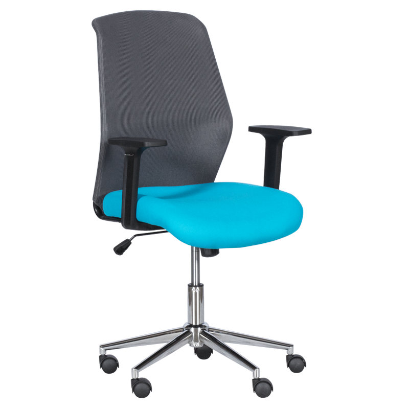 raboten-ofis-stol-carmen-7047-1-siv-sin Работен офис стол Carmen 7047-1 - сив-син