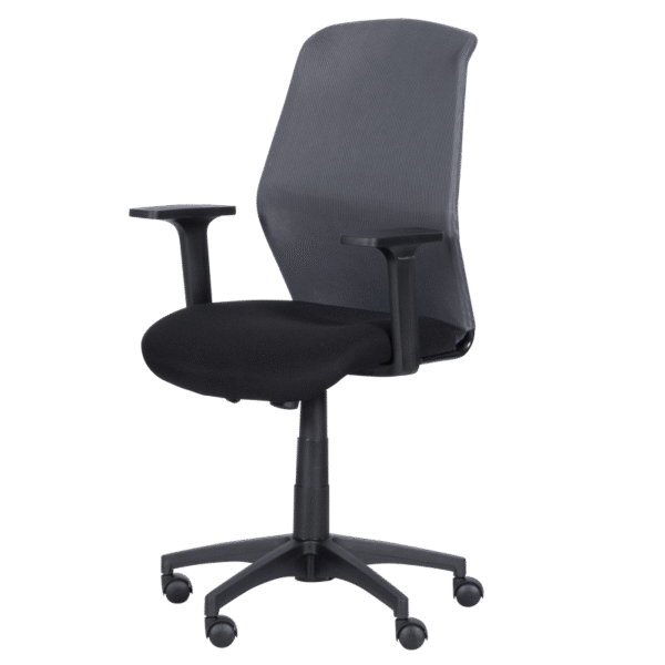 Работен офис стол Carmen 7047 - сив - черен