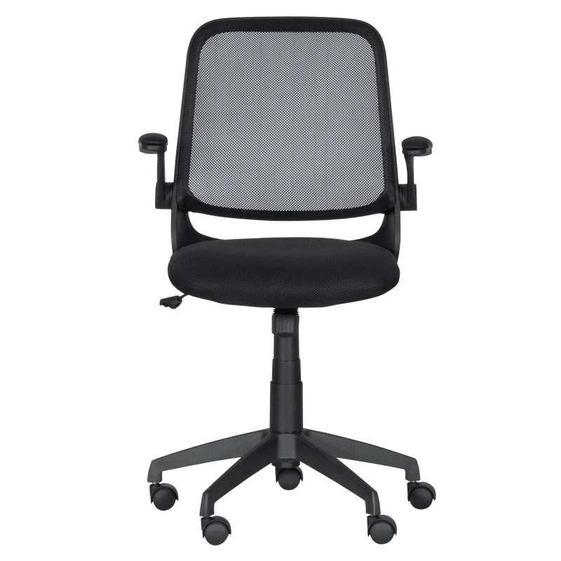 raboten-ofis-stol-carmen-7048-cheren Работен офис стол Carmen 7048 - черен