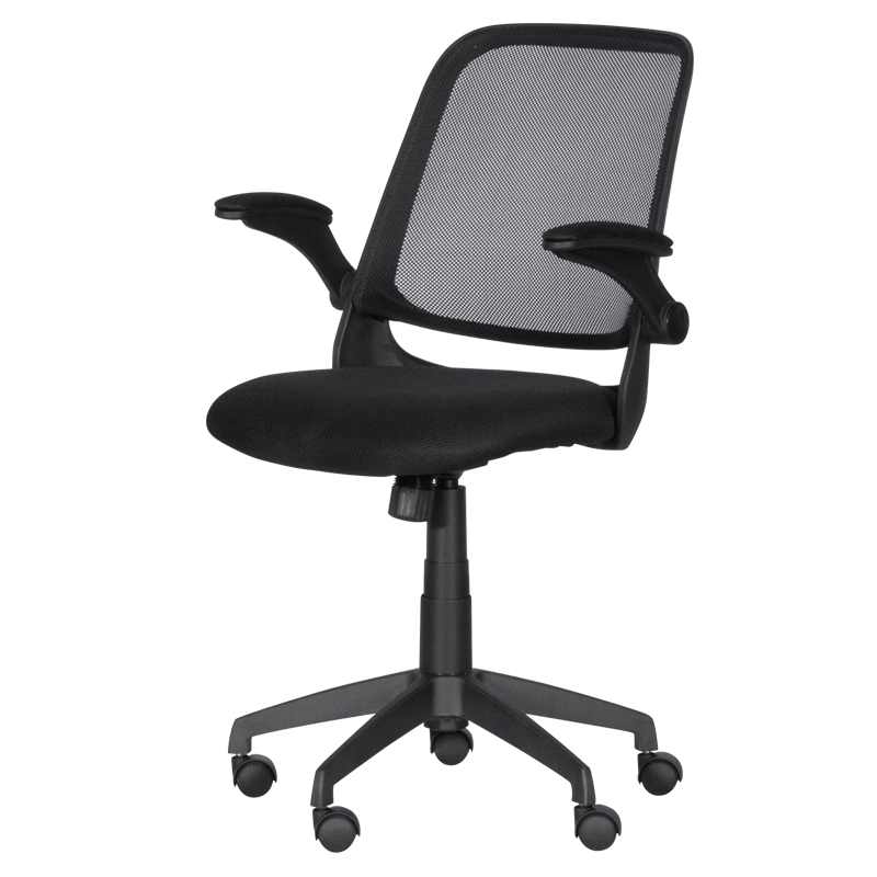 raboten-ofis-stol-carmen-7048-cheren Работен офис стол Carmen 7048 - черен