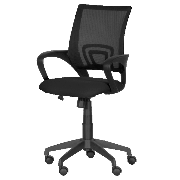 Работен офис стол Carmen 7050 - черен