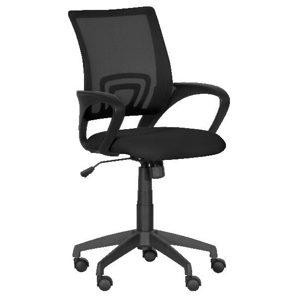 Работен офис стол Carmen 7050 - черен