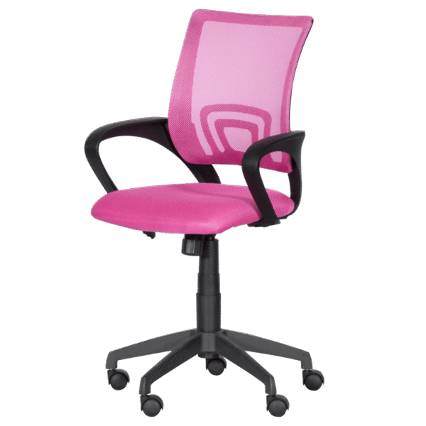 Работен офис стол Carmen 7050 - розов