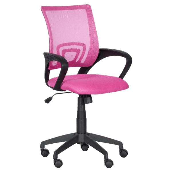 Работен офис стол Carmen 7050 - розов