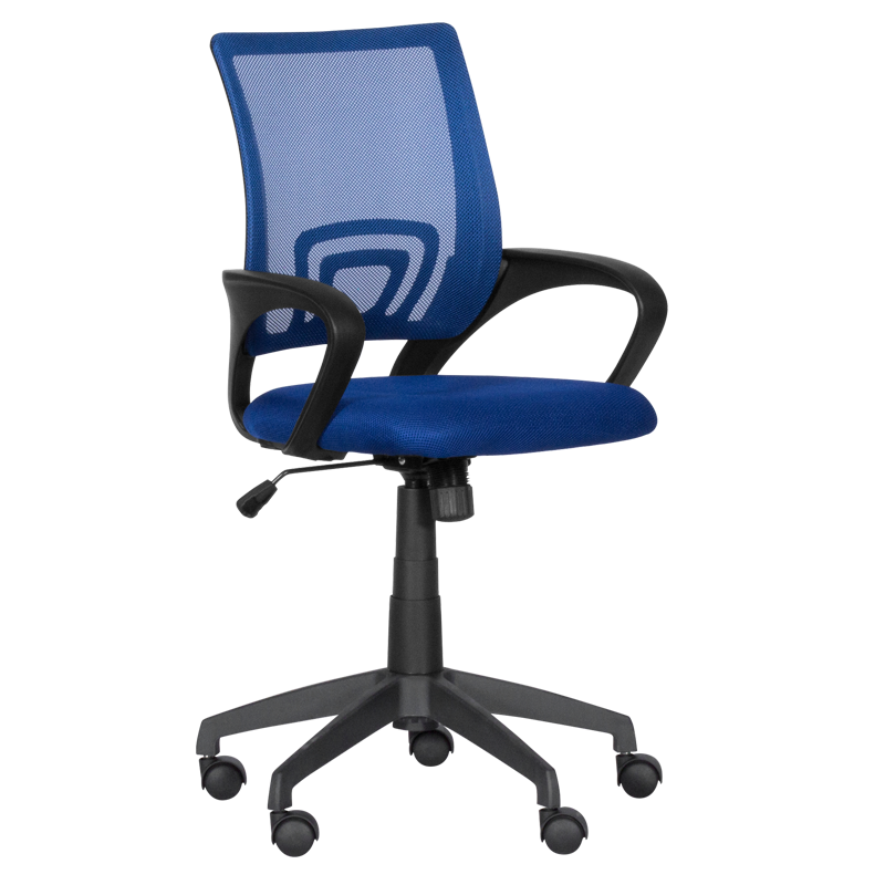 raboten-ofis-stol-carmen-7050-sin Работен офис стол Carmen 7050 - син