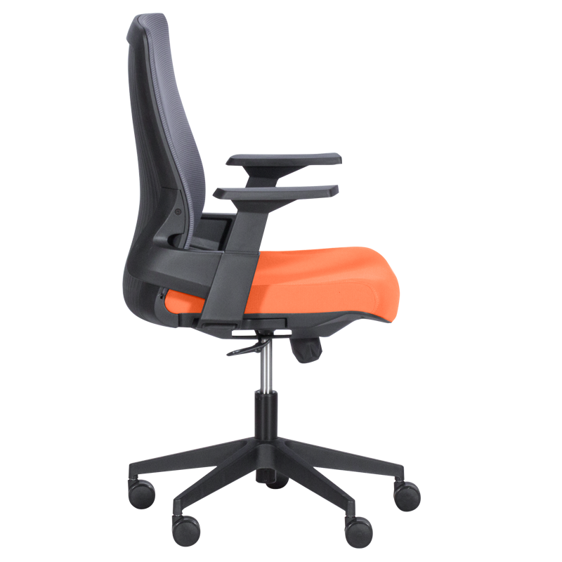 raboten-ofis-stol-carmen-7545-oranjev-siv Работен офис стол Carmen 7545 - оранжев-сив