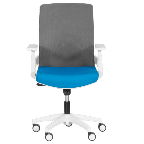 Работен офис стол Carmen 7547 - син-сив