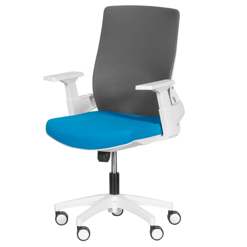 raboten-ofis-stol-carmen-7547-sin Работен офис стол Carmen 7547 - син-сив