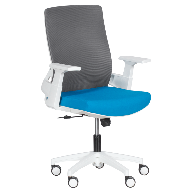 raboten-ofis-stol-carmen-7547-sin Работен офис стол Carmen 7547 - син-сив