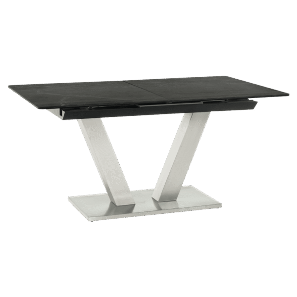 Разтегателна трапезна маса DUKLA - черна