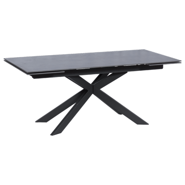 Разтегателна трапезна маса ELK - черна