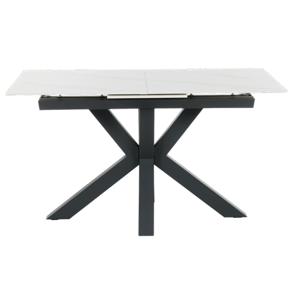Разтегателна трапезна маса STARGARD - бяла