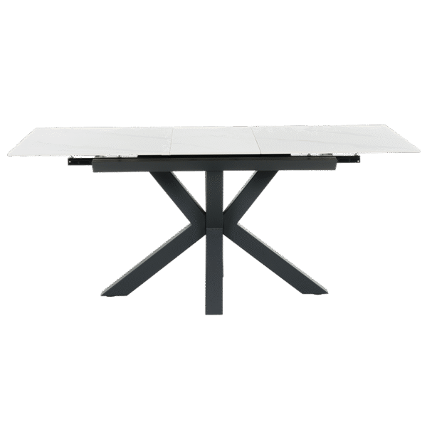 Разтегателна трапезна маса STARGARD - бяла