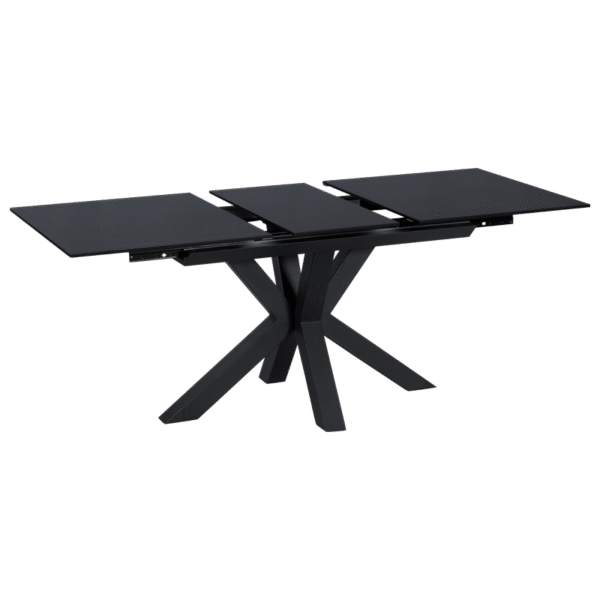 Разтегателна трапезна маса STARGARD - черна