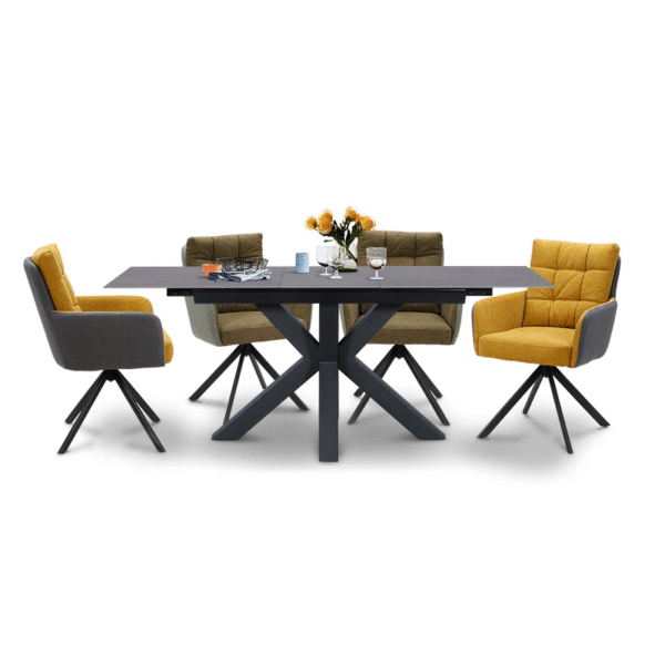 Разтегателна трапезна маса STARGARD - сива