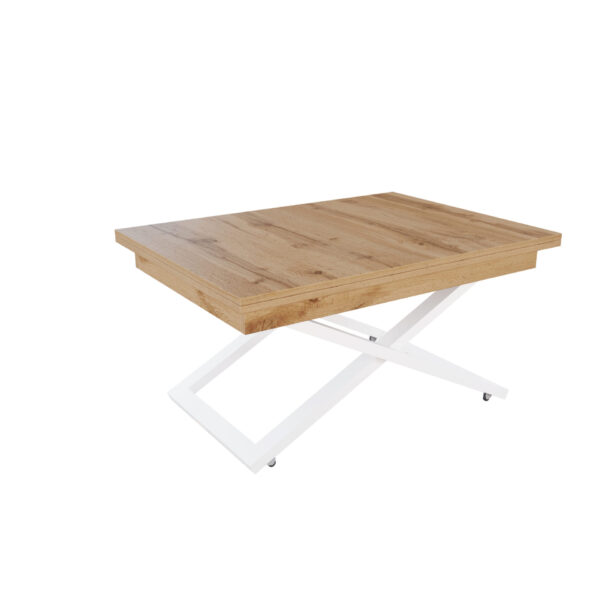 Разтегателна маса Флоренция с повдигащ механизъм - дъб вотан