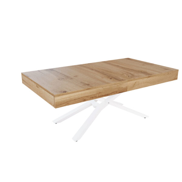 Разтегателна маса Тоскана с повдигащ механизъм - дъб вотан